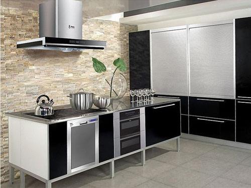 現(xiàn)代風(fēng)不銹鋼櫥柜